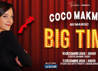 Le phénomène Coco Makmak fait son “Big Time” au Maroc – les 10 décembre à Rabat et 11 décembre à Casablanca !