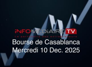 Bourse de Casablanca : le MASI progresse de 0,33 % mercredi