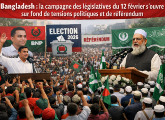 Bangladesh : la campagne des législatives du 12 février s’ouvre sur fond de tensions politiques et de référendum