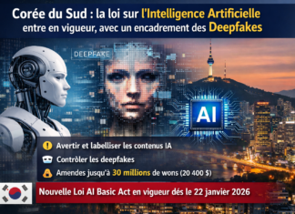 Corée du Sud : la loi sur l’intelligence artificielle entre en vigueur, avec un encadrement des deepfakes