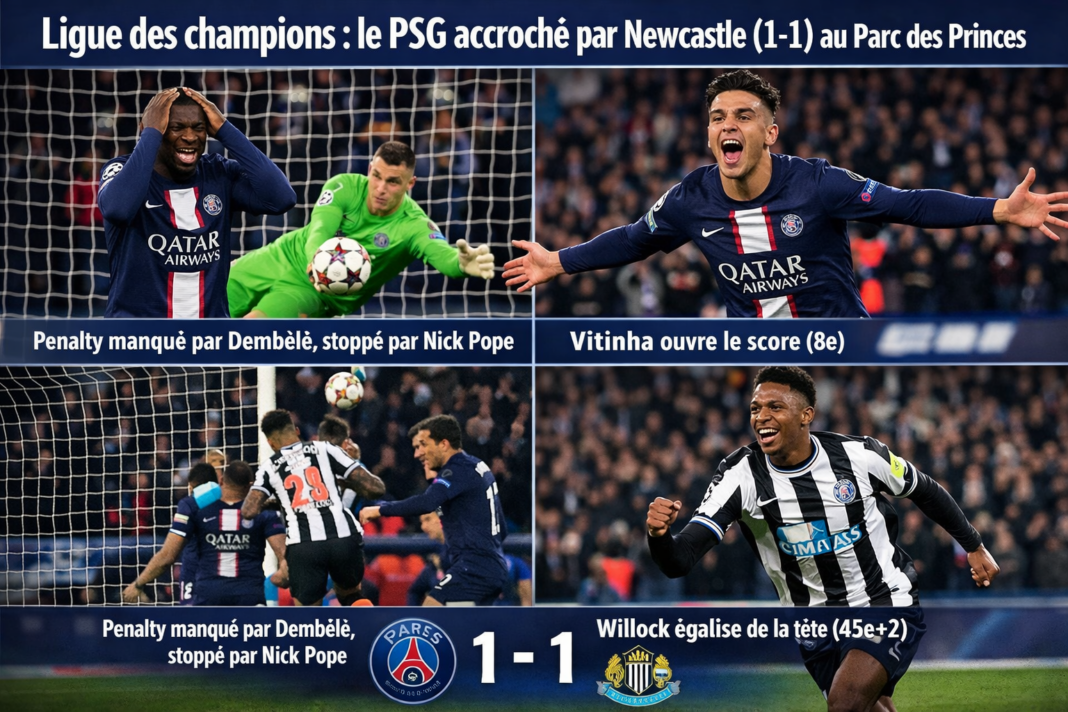 PSG-Newcastle