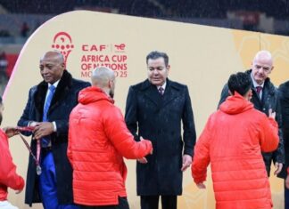 Sur Hautes Instructions de SM le Roi, SAR le Prince Moulay Rachid reçoit les Lions de l’Atlas, finalistes de la CAN Maroc-2025