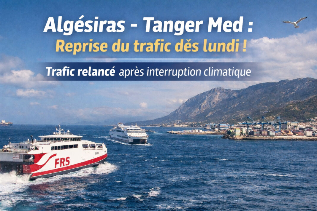 Algésiras Tanger Med reprise