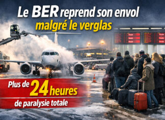 Berlin reprend son souffle malgré le verglas : le BER relance le trafic au compte-gouttes