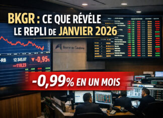 BKGR en retrait en janvier 2026, ce que révèle vraiment ce début d’année boursier