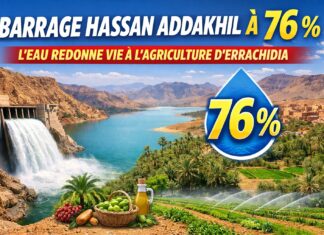 Barrage Hassan Addakhil : Un taux de remplissage rassurant qui suscite espoir
