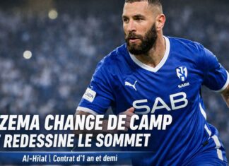 Benzema change de maillot en Arabie saoudite et relance le feuilleton du sommet