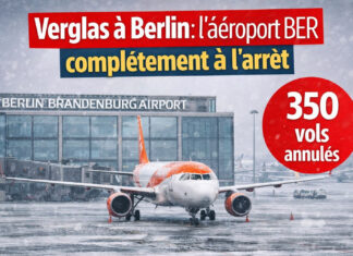 Verglas à Berlin : le scénario qui a mis l’aéroport BER à l’arrêt
