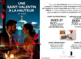 Le Groupe Kenzi Hotels célèbre la Saint-Valentin avec des expériences d’exception à travers ses établissements