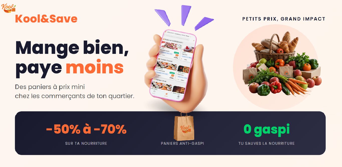Kool&Save : L’application marocaine qui transforme les chutes en cash