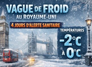 Vague de froid au Royaume-Uni : 4 jours d’alerte sanitaire, et un week-end sous tension