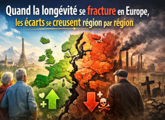 Quand la longévité se fracture en Europe, les écarts se creusent région par région