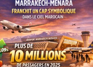 Marrakech-Menara franchit un cap symbolique dans le ciel marocain