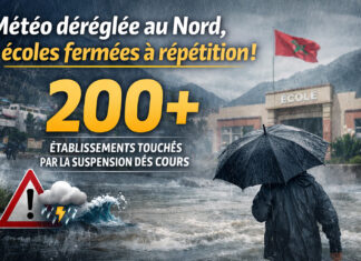 Météo capricieuse au Nord : l’école s’adapte, les cours restent suspendus dans plusieurs provinces