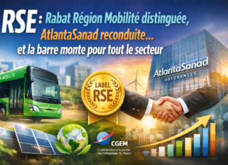 RSE : Rabat Région Mobilité distinguée, AtlantaSanad reconduite… et la barre monte pour tout le secteur