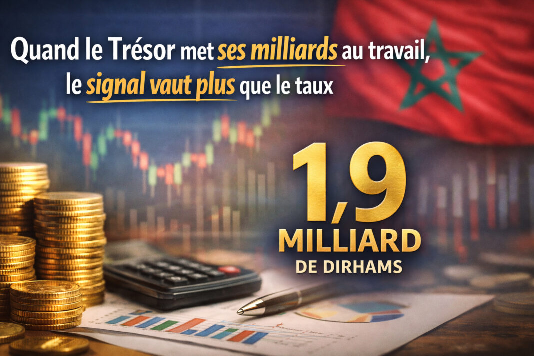 Trésor Maroc 1 9 milliard