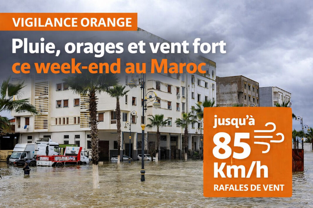 Vigilance orange météo maroc