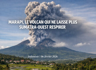 Marapi, le volcan qui ne laisse plus Sumatra-Ouest respirer
