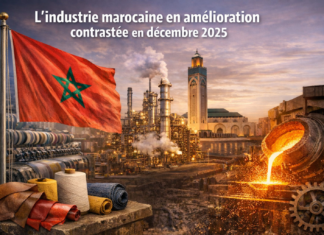 Maroc : L’activité industrielle poursuit son amélioration en décembre 2025