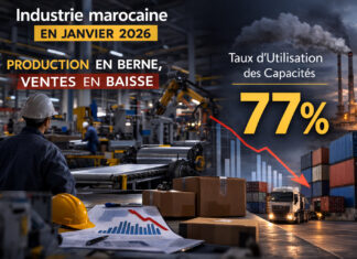 Industrie marocaine : janvier démarre au ralenti, ventes en baisse et incertitudes en hausse