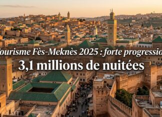 Tourisme à Fès-Meknès 2025 : hausse des nuitées et stratégie Shining Fès