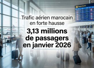Aéroports du Maroc : Forte croissance du trafic en janvier 2026