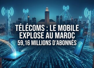 Télécoms : le parc mobile au Maroc dépasse 59 millions d’abonnés en 2025