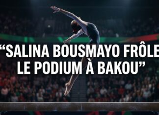 Salina Bousmayo : la gymnaste marocaine brille à la Coupe du Monde de Bakou