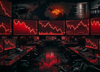 Wall Street décroche, plombée par le pétrole et les tensions au Moyen-Orient