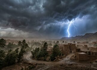 Alerte météo au Maroc : orages et rafales jusqu’à 95 km/h attendus