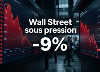 Wall Street enchaîne une 5e semaine de baisse sous pression géopolitique