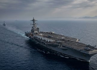 Le porte-avions George Bush signalé près du Moyen-Orient sur fond de blocus maritime contre l’Iran