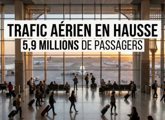 Aéroports du Maroc : hausse du trafic passagers à fin février