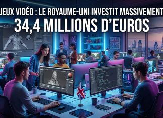 Jeux vidéo : le Royaume-Uni injecte 34,4 millions d’euros pour soutenir les créateurs