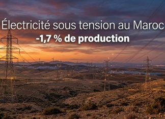 Baisse de la production électrique au Maroc en début 2026
