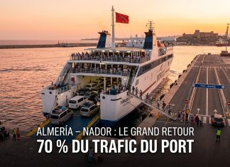 Almería-Nador: renforcement des liaisons maritimes pour le retour des MRE