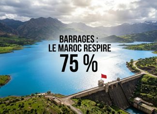 Barrages au Maroc : un taux de remplissage de 75 %