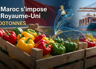 Le Maroc double ses exportations de poivrons doux vers le Royaume-Uni
