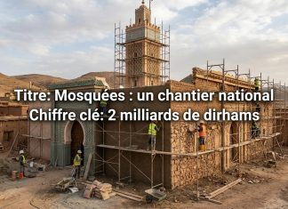 Mosquées au Maroc : près de 2 milliards de dirhams nécessaires pour la réhabilitation