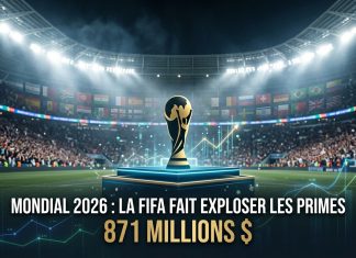 Mondial 2026 : la FIFA porte la dotation des sélections à 871 millions de dollars