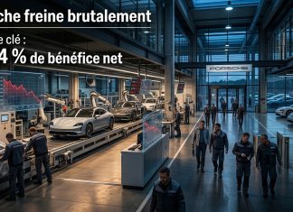 Porsche supprime plus de 500 emplois et restructure ses activités