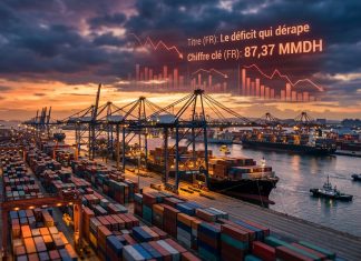 Commerce extérieur : le déficit se creuse à 87,37 MMDH à fin mars