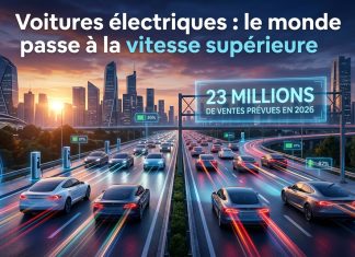 Voitures électriques : les ventes mondiales doivent atteindre 23 millions en 2026