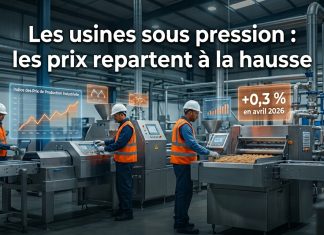 Industries manufacturières : hausse de 0,3 % des prix à la production en avril 2026