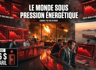 Moyen-Orient : le pétrole flambe, les Bourses mondiales replongent