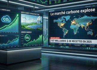 Carbone : 107 milliards $ de recettes et 87 politiques dans le monde en 2025