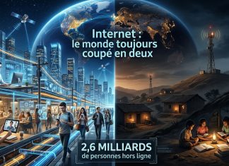 Fracture numérique mondiale : 2,6 milliards de personnes encore hors ligne