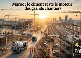 Maroc : les livraisons de ciment explosent à fin avril 2026
