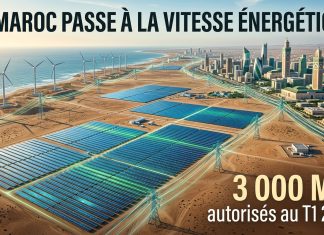 Maroc : 3 000 MW de nouveaux projets énergétiques autorisés au T1 2026