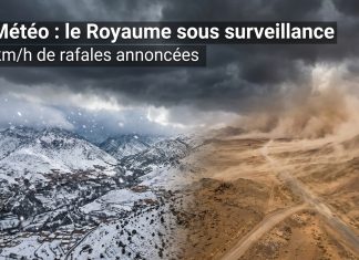 Alerte météo au Maroc : vents forts et neige attendus dans plusieurs provinces